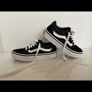 Vans kids size 12